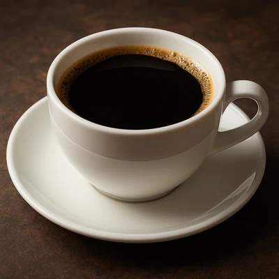 Black coffee- the magic cup