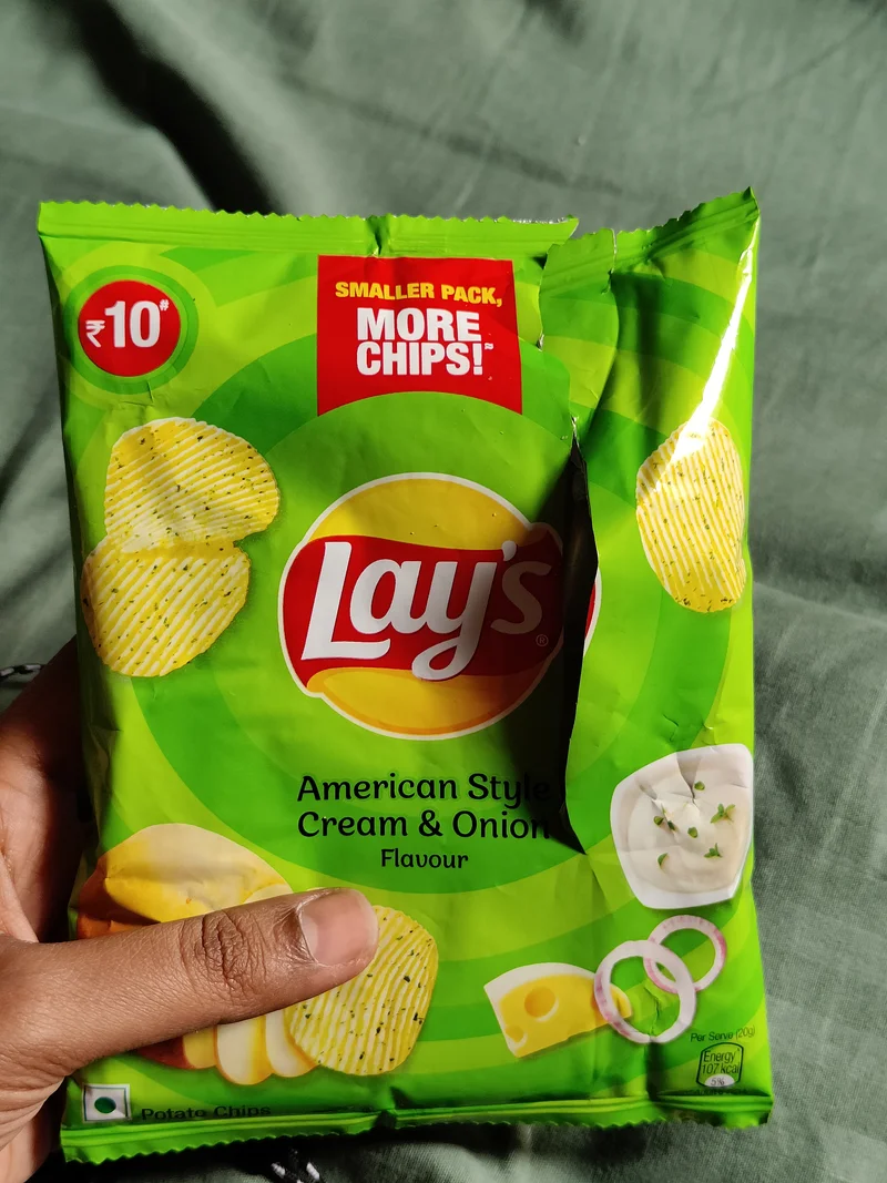 Are we paying for chips or flavoured air?