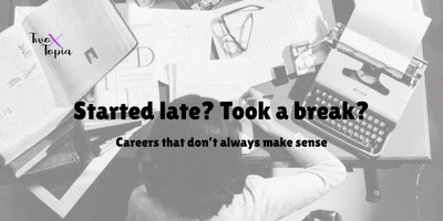 Started late? Took a break? Careers that don't always make sense. Join us for the meetup on 26th April!